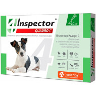 Inspector Quadro Капли для собак 4-10кг